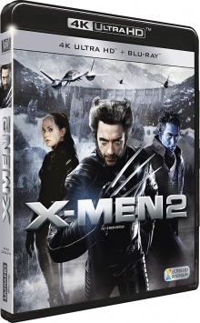 X-Men 2 (2003) de Bryan Singer - Packshot Blu-ray 4K Ultra HD
