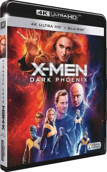 X-Men : Dark Phoenix (2019) de Simon Kinberg - Packshot Blu-ray 4K Ultra HD