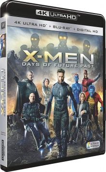 X-Men : Days of Future Past (2014) de Bryan Singer - Packshot Blu-ray 4K Ultra HD