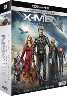 X-Men - La Trilogie : X-Men + X-Men 2 + X-Men : L'affrontement final - Packshot Blu-ray 4K Ultra HD