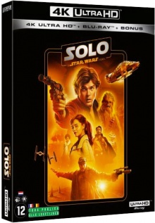 Solo : A Star Wars Story (2018) de Ron Howard – Edition 2020 - Packshot Blu-ray 4K Ultra HD