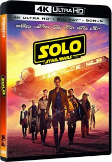 Solo : A Star Wars Story (2018) de Ron Howard – Packshot Blu-ray 4K Ultra HD
