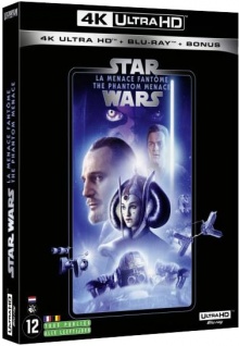 Star Wars, épisode I - La Menace fantôme (1999) de George Lucas – Packshot Blu-ray 4K Ultra HD