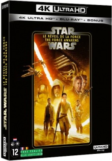 Star Wars, épisode VII - Le Réveil de la Force (2015) de J.J. Abrams – Packshot Blu-ray 4K Ultra HD
