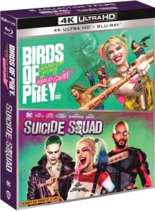 Birds of Prey et la fantabuleuse histoire de Harley Quinn + Suicide Squad – Packshot Blu-ray 4K Ultra HD