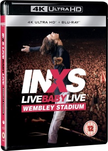 INXS: Live Baby Live (Wembley Stadium) - Packshot Blu-ray 4K Ultra HD