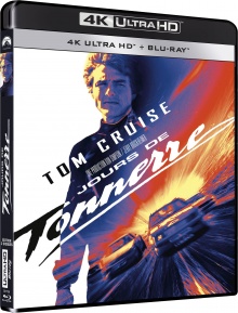 Jours de Tonnerre (1990) de Tony Scott – Packshot Blu-ray 4K Ultra HD