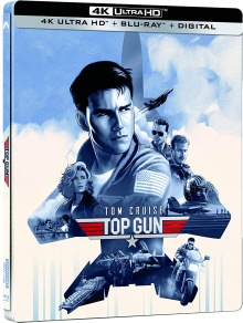 Top Gun (1986) de Tony Scott - Édition Steelbook – Packshot Blu-ray 4K Ultra HD
