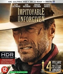 Impitoyable (1992) de Clint Eastwood - Packshot Blu-ray 4K Ultra HD