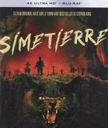 Simetierre (1989) de Mary Lambert - Packshot Blu-ray 4K Ultra HD