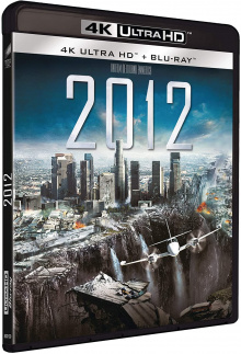 2012 (2009) de Roland Emmerich - Packshot Blu-ray 4K Ultra HD