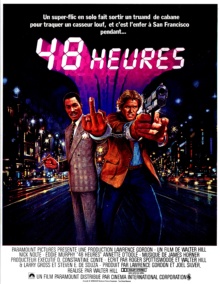 48 heures (1982) de Walter Hill - Affiche