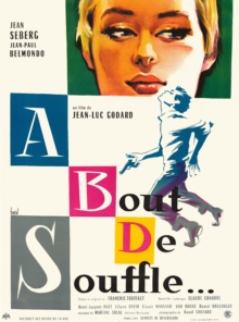 À bout de souffle (1960) de Jean-Luc Godard - Affiche