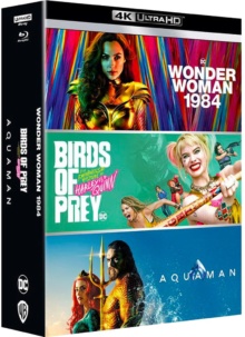 Aquaman + Birds of Prey + Wonder Woman 1984 – Packshot Blu-ray 4K Ultra HD