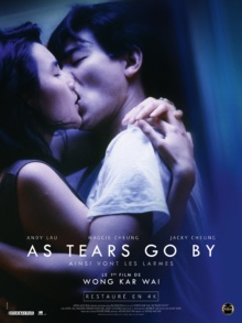 As Tears Go By (1988) de Wong Kar-wai - Affiche