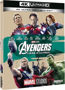 Avengers : L’ère d’Ultron (2015) de Joss Whedon – Packshot Blu-ray 4K Ultra HD
