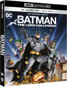 Batman : The Long Halloween (2021) de Chris Palmer - Partie 1 et 2 - Édition Deluxe - Packshot Blu-ray 4K Ultra HD