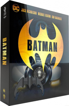 Batman (1989) de Tim Burton - Édition Titans of Cult - SteelBook – Packshot Blu-ray 4K Ultra HD