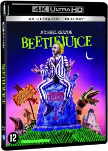 Beetlejuice (1988) de Tim Burton – Packshot Blu-ray 4K Ultra HD