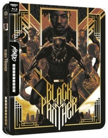 Black Panther - Édition Steelbook Mondo – Packshot Blu-ray 4K Ultra HD
