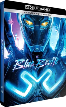 Blue Beetle (2023) de Angel Manuel Soto - Édition Boîtier SteelBook - Packshot Blu-ray 4K Ultra HD