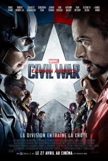Captain America : Civil War (2016) de Anthony Russo, Joe Russo - Affiche