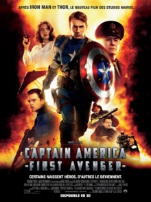 Captain America : First Avenger (2011) de Joe Johnston - Affiche