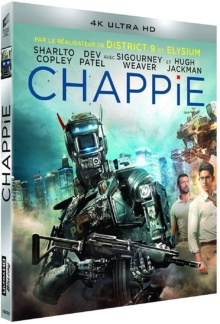 Chappie (2015) de Neill Blomkamp – Packshot Blu-ray 4K Ultra HD