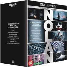 Christopher Nolan - Collection 8 Films – Packshot Blu-ray 4K Ultra HD