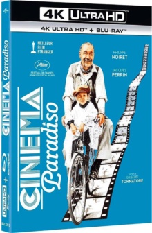Cinema Paradiso (1988) de Giuseppe Tornatore – Packshot Blu-ray 4K Ultra HD