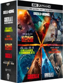 Coffret grands monstres 7 Films – Packshot Blu-ray 4K Ultra HD