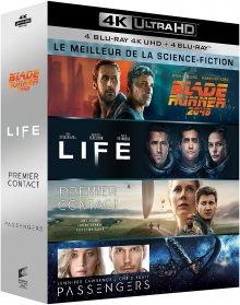 Coffret Le Meilleur de la science-fiction – Packshot Blu-ray 4K Ultra HD