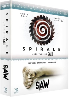 Coffret Saw + Spiral : L'héritage de Saw – Packshot Blu-ray 4K Ultra HD