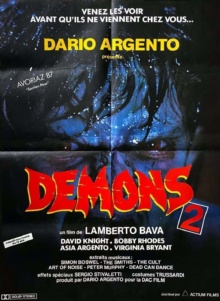 Démons 2 (1986) de Lamberto Bava - Affiche