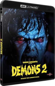 Démons 2 (1986) de Lamberto Bava - Packshot Blu-ray 4K Ultra HD