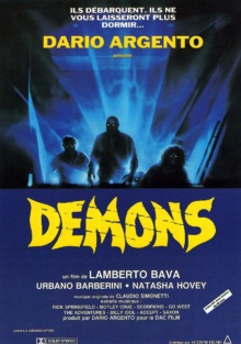 Démons (1985) de Lamberto Bava - Affiche