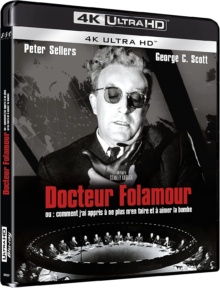 Docteur Folamour (1964) de Stanley Kubrick - Packshot Blu-ray 4K Ultra HD