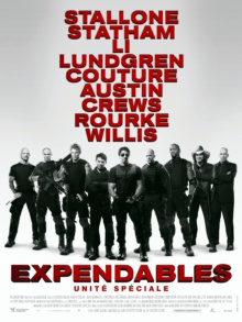 Expendables : Unité spéciale (2010) de Sylvester Stallone - Affiche