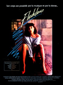 Flashdance (1983) de Adrian Lyne - Affiche