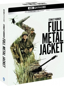 Full Metal Jacket (1987) de Stanley Kubrick – Édition collector – 4K Ultra HD + Blu-ray + DVD + Livret – Packshot Blu-ray 4K Ultra HD