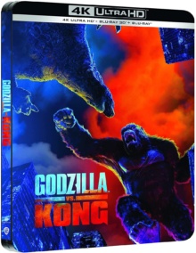 Godzilla vs Kong (2021) de Adam Wingard - Édition Limitée SteelBook – Packshot Blu-ray 4K Ultra HD