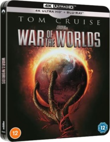 La Guerre des mondes (2005) de Steven Spielberg – Édition Limitée Exclusivité Fnac Steelbook - Packshot Blu-ray 4K Ultra HD