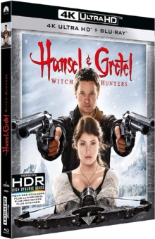 Hansel & Gretel : Witch Hunters (2013) de Tommy Wirkola – Packshot Blu-ray 4K Ultra HD