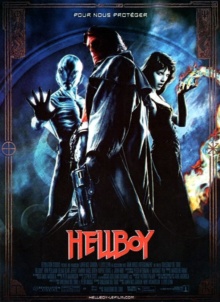 Hellboy (2004) de Guillermo del Toro - Affiche