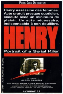 Henry, portrait d'un serial killer (1986) de John McNaughton - Affiche