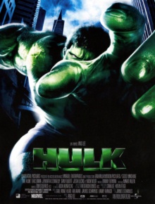 Hulk (2003) de Ang Lee - Affiche
