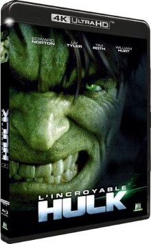 L’Incroyable Hulk (2008) de Louis Leterrier – Packshot Blu-ray 4K Ultra HD