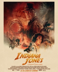 Indiana Jones et le Cadran de la Destinée (2023) de James Mangold - Affiche