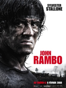 John Rambo (2008) de Sylvester Stallone - Affiche