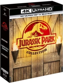 Jurassic Park : La Trilogie – Packshot Blu-ray 4K Ultra HD